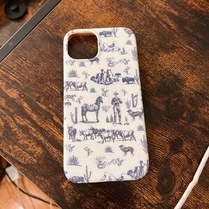 Western theme iPhone 13 case